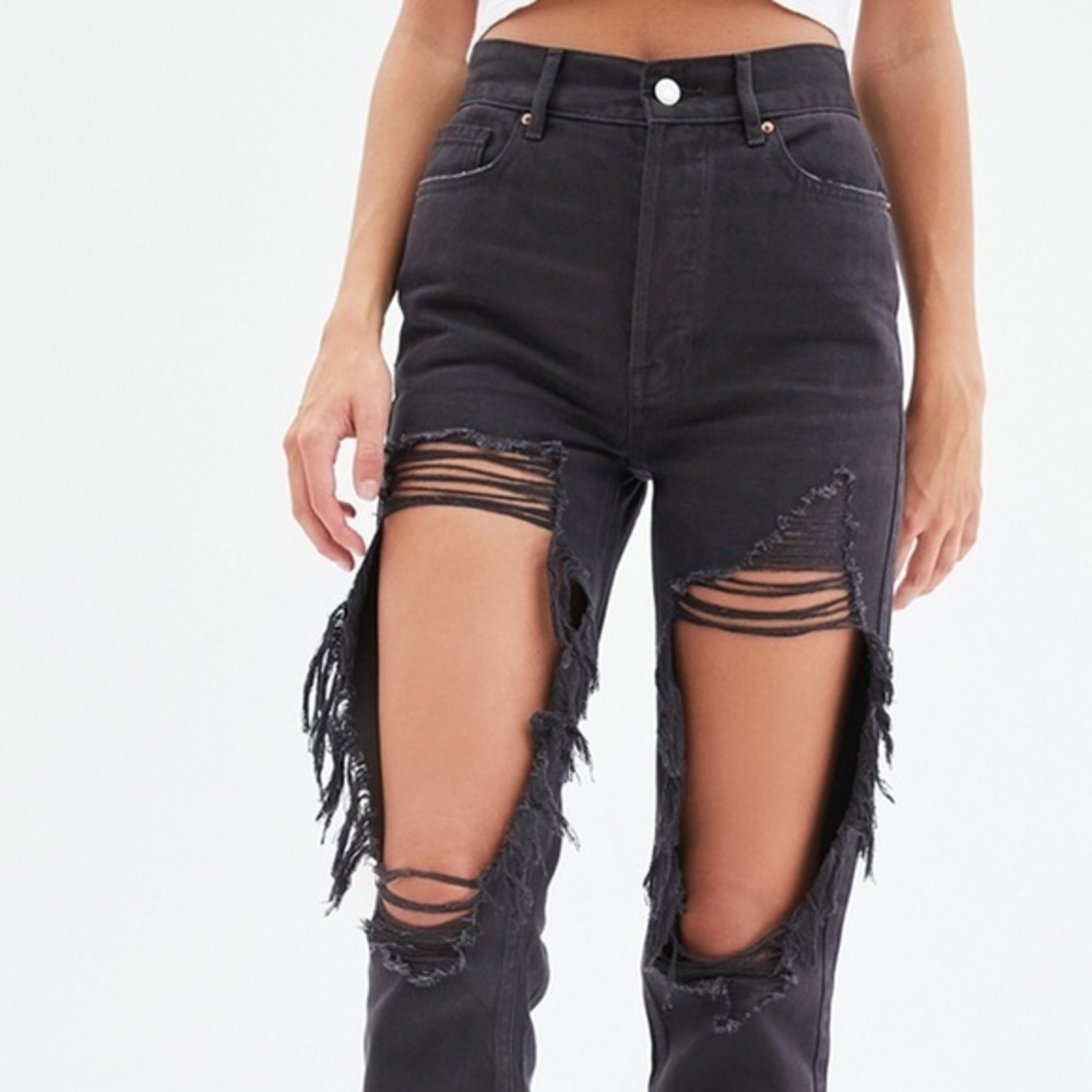 PacSun Ultra High Waisted Slim Fit Jeans - Picture 4 of 10